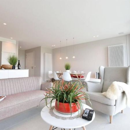 Luxe Apt In Centrum Bredene Overlooking The Dunes Bagian luar foto