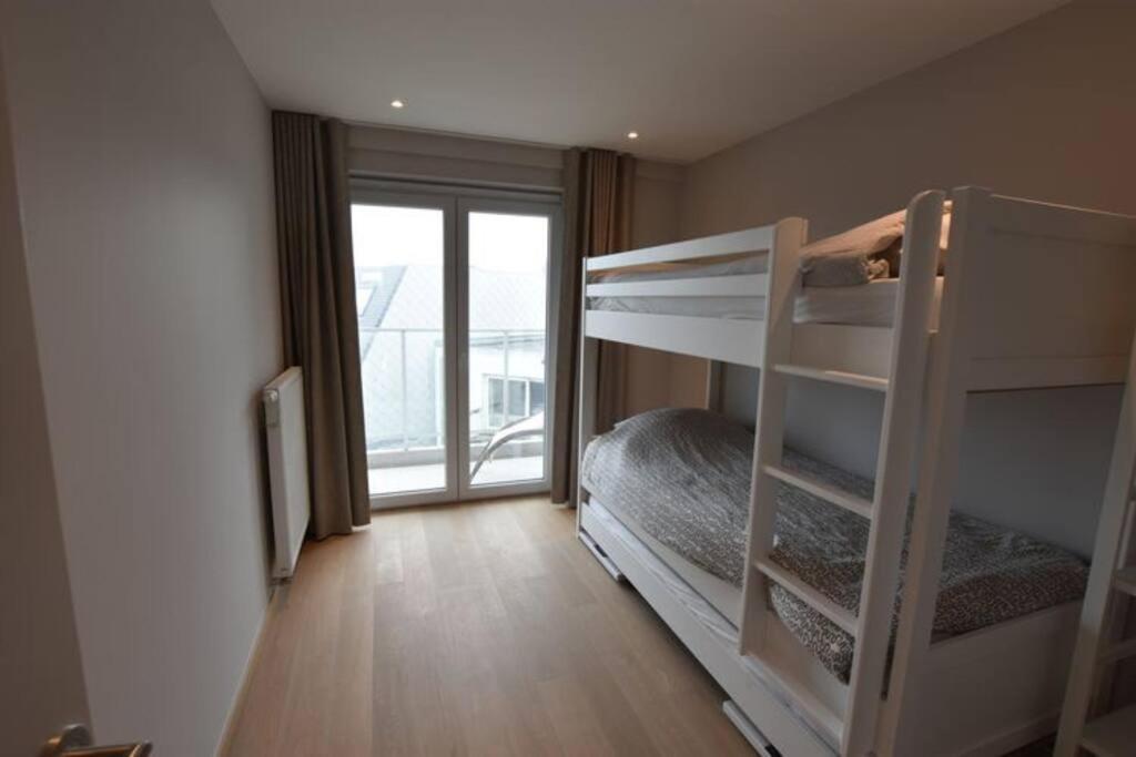 Luxe Apt In Centrum Bredene Overlooking The Dunes Bagian luar foto
